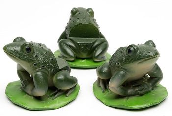 Green Frog Plant Pot Feet - Set of 3