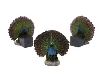 Peacock Plant Pot Feet - Set of 3 - L8.5 x W5.5 x H8.5 cm