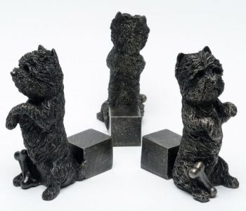 West Highland Terrier Plant Pot Feet - Set of 3