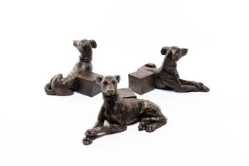 Greyhound Plant Pot Feet - Set of 3 - L9.5 x W12 x H7.5 cm