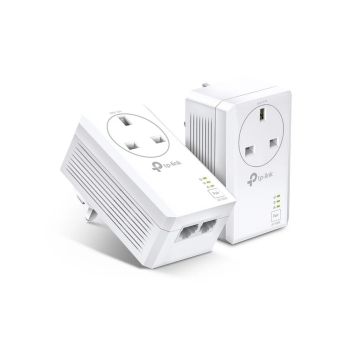TP Link Powerline adapter with Pass through power AV1000 Gigabit LAN