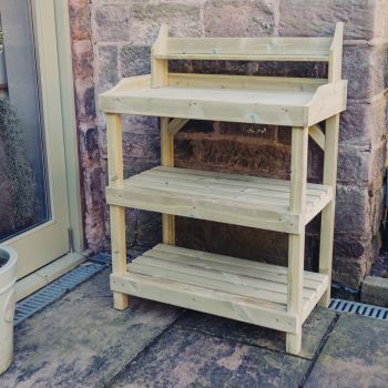 Sprout & Sow Potting Table - L49 x W84 x H113 cm - Partially Assembled