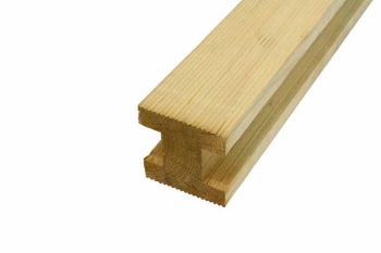 Optional Extra - H Post - Timber - L9 x W9 x H240 cm