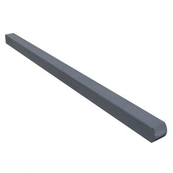 6ft 2in Painted grey post 4" (90x90mm) ONLY AVAILABLE WITH A PURCHASE OF 3 FENCE PANELS