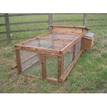 Guinea Pig Hutch and adjoining run