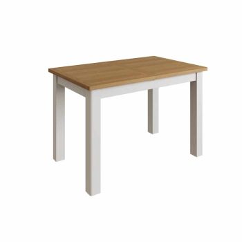 Extending table - Pine/MDF - L120 x W75 x H78 cm - Truffle