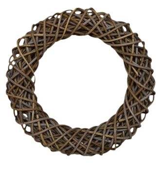 Wreath - Rattan/Wicker - L10 x W40 x H40 cm - Natural