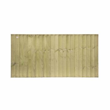 Standard Featheredge Vertical Panel - Timber - L5 x W182.8 x H91.7 cm