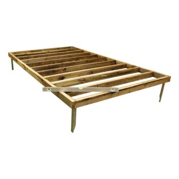 8 x 6 Feet Wooden Base - Only available to order with garden building