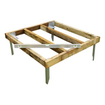 4 x 4 Feet Wooden Base - Only available to order with garden building