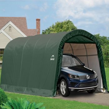 12x20 Round Top Auto Shelter 