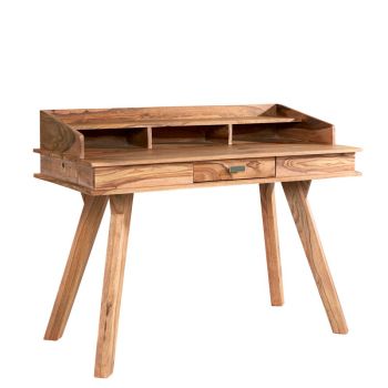 Jodhpur Sheesham Study Desk - Wood - L60 x W117 x H78 cm