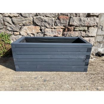 Norfolk Planter (Painted Wooden Planter - Choice of Colours Available) - L150 x W40 x H40 cm