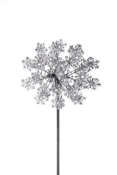 Winters Snowflake Wind Sculpture - L61 x H224 cm