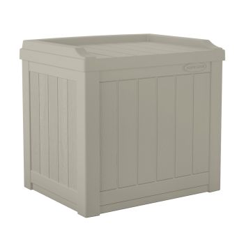 83L Florida Storage Box - Resin - L43 x W56 x H52 cm - Light Taupe