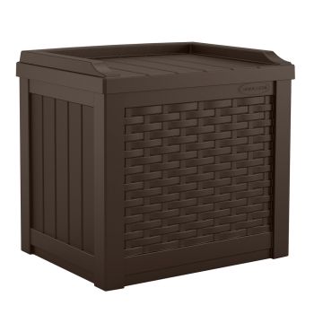 83L Georgia Storage Box - Resin - L43 x W56 x H52 cm - Java Brown