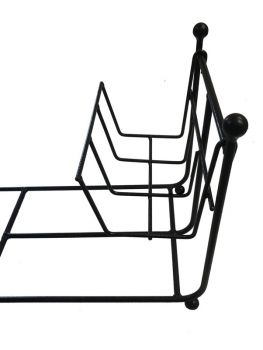 Kindling Basket - Steel - W19 cm - Black