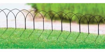 Gothic Lawn Edge (5 Pack) - Steel - W50.8 x H59.7 cm