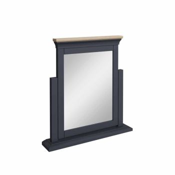 Trinket Mirror - Oak - L54 x W12 x H58 cm - Midnight Grey 