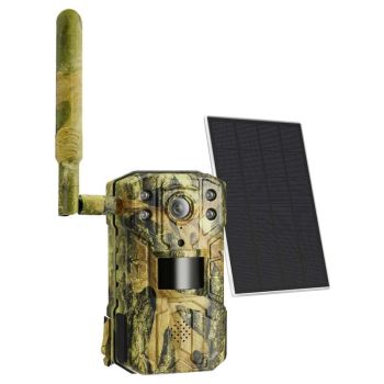 Callow 4G Smart Digital Stealth Camera with Solar Charging - Plastic - L23 x W13 x H11 cm - Camoflauge