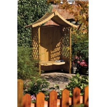 Tenbury Arbour - L94 x W176.5 x H234 cm