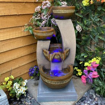 Kanthoros Main Powered - Garden Water Feature. Outdoor Garden Ornament