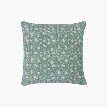 Isla Tropical Cushion - Cotton - L50 x W50 x H1 cm - Green