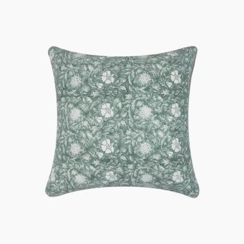 Isla Lush Cushion - Cotton - L50 x W50 x H1 cm - Green