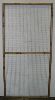Panel 6' x 3' (1" x 1" x 16g) - Aviary panels â€“ Build your own pet run, poultry enclosure, aviary Contact us for a FREE quote or order online.