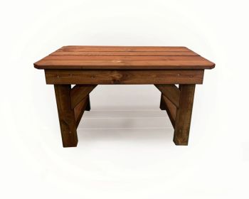 Valley Garden Coffee Table - Timber - L50 x W80 x H45 cm - Fully Assembled