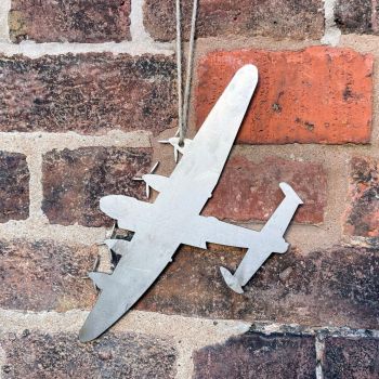 Hanging Lancaster Garden Art - W20 x H20 cm - Black