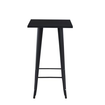 Table - Metal - L60 x W60 x H115 cm - Black