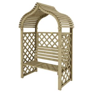 Kashmir Arbour - Timber - 2170 x 1350 x 800 mm