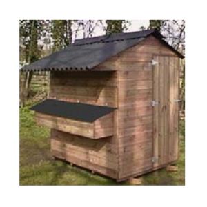 Midi Ranger Poultry House, chicken shed for up to 50 hens - L305 x W183 x H220 cm