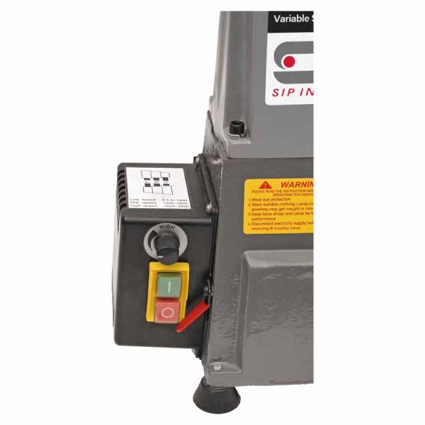 SIP Variable Speed Midi Wood Lathe Wood L40 x W18 x H89 cm