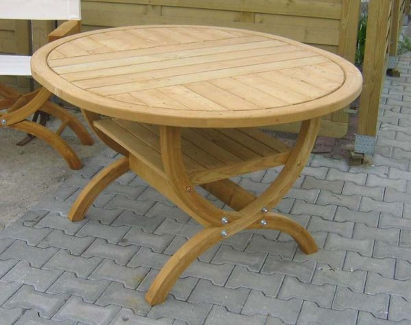 Oval Table for Pavillions H72 x 134 x 118cm