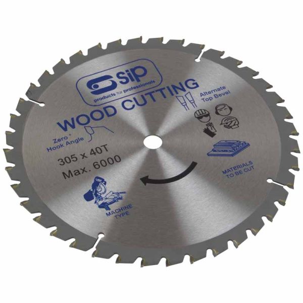 SIP 305mm x 30mm TCT 40T Circular Saw Blade