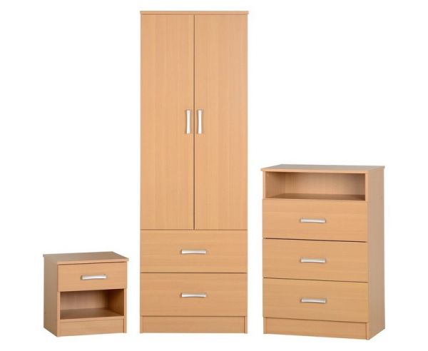 Polar Bedroom Set - Beech