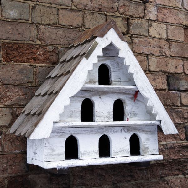 Framlingham Traditional English - Wall Mounted - Three Tier Birdhouse (Small Hole)