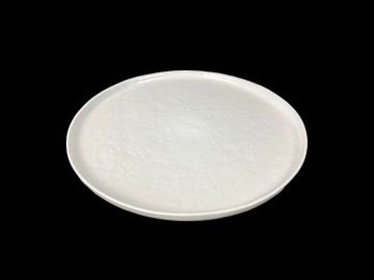 Zino Flat Plate - Stoneware - L28 x W28 cm - White