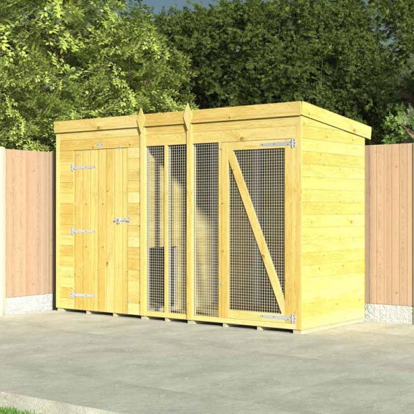 10ft by 10ft by 6ft dog kennel sale