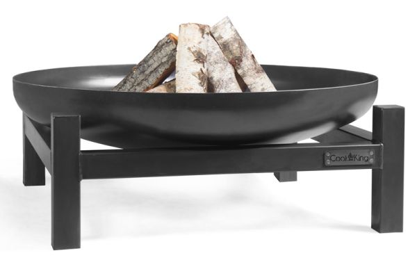 Panama Fire Bowl - Steel - L70 x W70 x H29 cm - Black