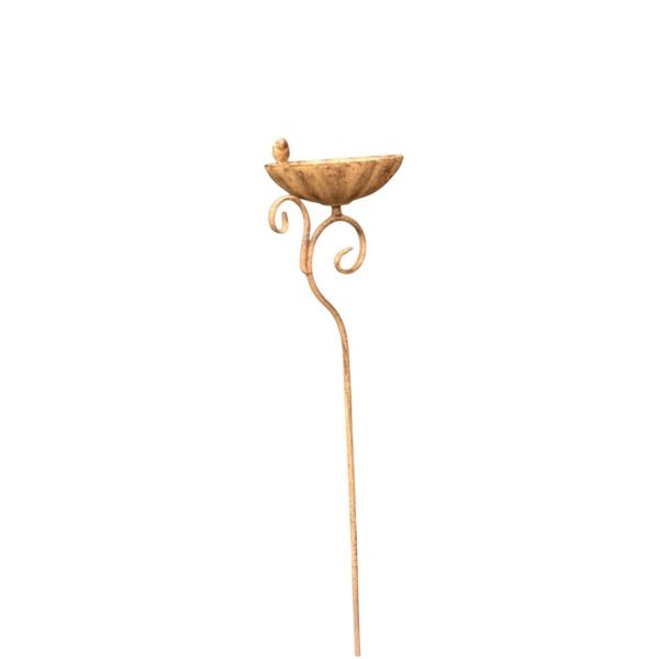Bird Feeder Garden Stake - L18 x W13 x H66 cm