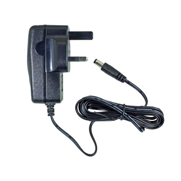 12V 1000mA GB Mains Power Supply with 2.1mm Connector, 3m Lead