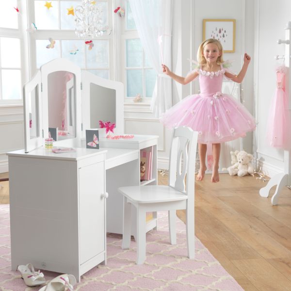 Kidkraft deluxe vanity & chair discount