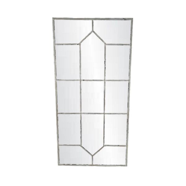Outdoor Wall Framed Mirror - Metal - L3 x W60 x H120 cm