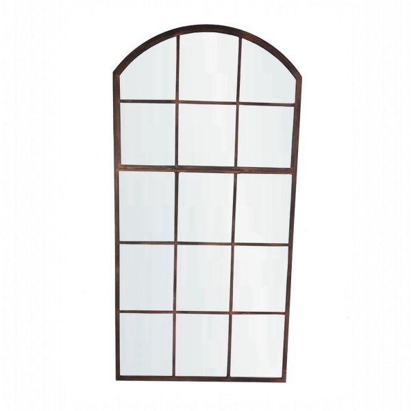 Garden Wall Framed Mirror - Metal - L2 x W60 x H120 cm