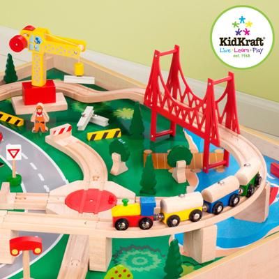 Kidkraft super highway train set on sale