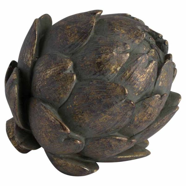 Artichoke - Resin - L10 x W10 x H10 cm - Antique Bronze