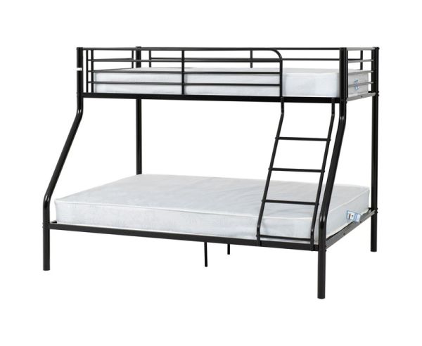 Tandi Triple Sleeper Bunk Bed - L147 x W200 x H154 cm - Black